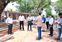 प्रभारी सचिव आनंद ने निर्माणाधीन नालंदा परिसर का किया निरीक्षण