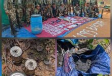 पीडिया के जंगल से 3 आईईडी व 2 नक्सल डंप बरामद 