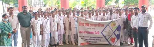 बस्तर के नारायणपुर से उठी साइलेंट किलर के खिलाफ बड़ी आवाज, जी.एन.एम. छात्राओं और डॉक्टरों ने संभाली कमान
