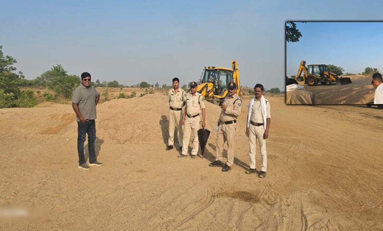 शहडोल में रेत माफियाओं पर बड़ी कार्रवाई, 530 घन मीटर अवैध रेत जब्त कर नष्ट