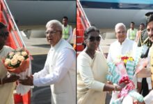 राष्ट्रपति द्रौपदी मुर्मू का एमपी दौरा शुरू, इंदौर एयरपोर्ट पर हुआ भव्य स्वागत
