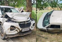 दर्दनाक सड़क हादसा, दो कारों की टक्कर में एक की मौत, चार घायल