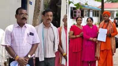साध्वी और नगर पालिका अध्यक्ष आमने-सामने, दोनों पक्षों ने पुलिस से की शिकायत साध्वी और नगर पालिका अध्यक्ष आमने-सामने, दोनों पक्षों ने पुलिस से की शिकायत