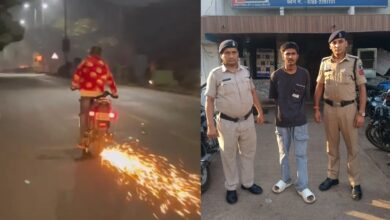 भिलाई में स्टंटबाज़ी पर पुलिस की कार्रवाई, गिरफ्तारी के बाद भी आरोपी का वीडियो वायरल