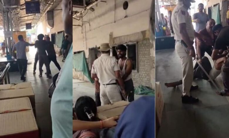 रायगढ़ रेलवे स्टेशन पर पानी को लेकर बवाल, यात्री और कैंटीन कर्मचारी के बीच हुई मारपीट