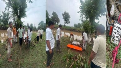 उफनते नाले में बह गए दो युवक, देवास में दर्दनाक हादसा रात भर तलाश के बाद मिले शव