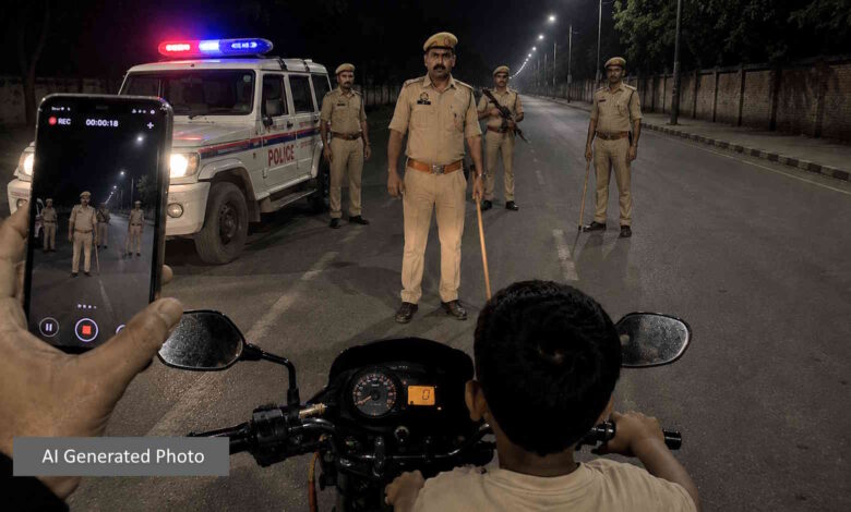 धमतरी में थाना प्रभारी और युवक के बीच बहस का वीडियो वायरल, पुलिस पर मारपीट के आरोप