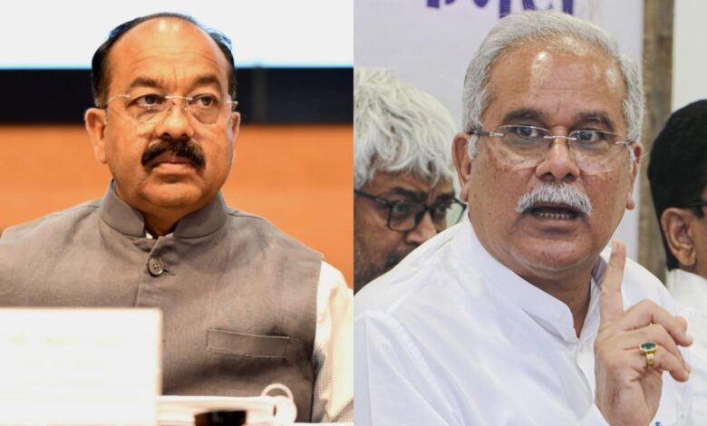अतिक्रमण कार्रवाई पर सियासी घमासान, भूपेश बघेल के बयान पर अरुण साव का पलटवार