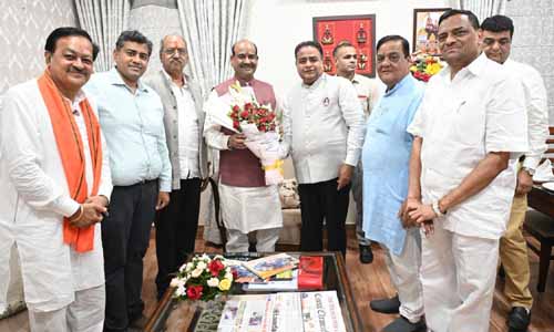 चेम्बर प्रतिनिधिमंडल मिले लोस अध्यक्ष ओम बिरला से, व्यापारियों की सहभागिता और हितों के संरक्षण पर सौंपा ज्ञापन