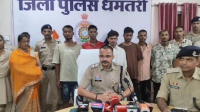 टैटू गैंग के 8 सदस्य गिरफ्तार, 24 लाख के सामान बरामद
