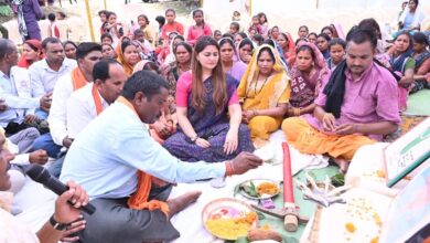 विधायक भावना बोहरा ने ₹2.69 करोड़ की लागत से ग्राम महीडबरा से बांटी पथरा तक सड़क निर्माण का भूमिपूजन
