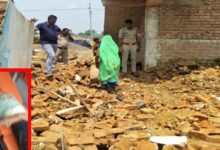 दीवार ढहने से दो बच्चों की मौत, महिला गंभीर