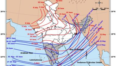 तेज गर्मी के बाद रात को झमाझम से गिरा पारा तेज गर्मी के बाद रात को झमाझम से गिरा पारा