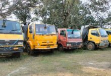 कोयला और रेत का अवैध परिवहन करते 8 गाड़ियां जब्त कोयला और रेत का अवैध परिवहन करते 8 गाड़ियां जब्त