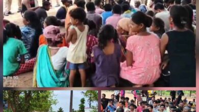 ग्रामीणों ने धर्मांतरित महिला के घर की बाउंड्रीवाल तोडी, गांव में तनाव का माहाैल