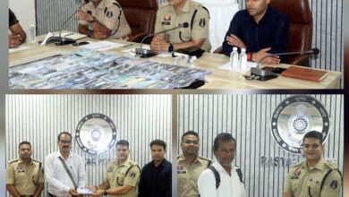 बस्तर पुलिस ने 100 से अधिक गुम मोबाइल बरामद कर वास्तविक स्वामियों को सौंपा बस्तर पुलिस ने 100 से अधिक गुम मोबाइल बरामद कर वास्तविक स्वामियों को सौंपा