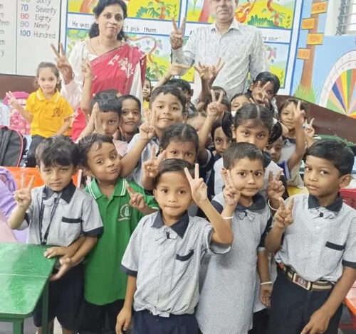 संत ज्ञानेश्वर स्कूल में प्रवेश पर 50 फीसदी की छूट
