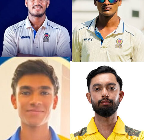 राजनांदगांव जिले के तीन क्रिकेट खिलाड़ी छग की सीनियर टीम में राजनांदगांव जिले के तीन क्रिकेट खिलाड़ी छग की सीनियर टीम में