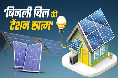 राजनांदगांव में 4,120 घरों में लगे रूफटॉप सोलर संयंत्र, 1,155 परिवारों का बिजली बिल हुआ शून्य राजनांदगांव में 4,120 घरों में लगे रूफटॉप सोलर संयंत्र, 1,155 परिवारों का बिजली बिल हुआ शून्य