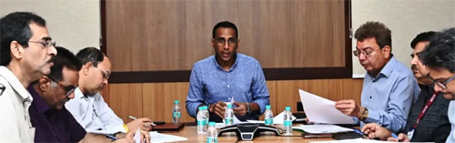 लोक निर्माण विभाग के सचिव ने रेलवे ओवर-ब्रिज एवं रेलवे अंडर-ब्रिज कार्यों की समीक्षा की लोक निर्माण विभाग के सचिव ने रेलवे ओवर-ब्रिज एवं रेलवे अंडर-ब्रिज कार्यों की समीक्षा की