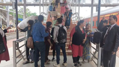 भाटापारा स्टेशन पर किलाबंदी टिकट चेकिंग के दौरान कुल 212 मामलों से 1,53,765 राजस्व की प्राप्ती