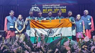 वित्त मंत्री चौधरी ने अंतरराष्ट्रीय भौतिकी ओलंपियाड 2026 के स्वर्ण पदक विजेताओं को दी बधाई वित्त मंत्री चौधरी ने अंतरराष्ट्रीय भौतिकी ओलंपियाड 2026 के स्वर्ण पदक विजेताओं को दी बधाई