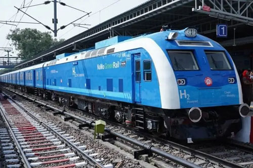 हाइड्रोजन ट्रेन याने स्वच्छ परिवहन के क्षेत्र की मजबूत आधारशिला हाइड्रोजन ट्रेन याने स्वच्छ परिवहन के क्षेत्र की मजबूत आधारशिला