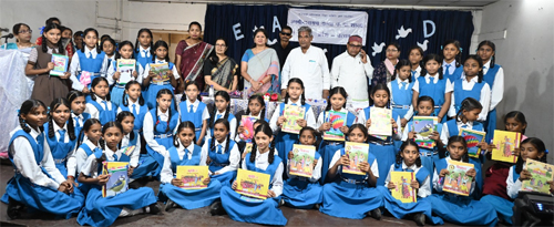 लक्ष्मीनारायण कन्या उच्चतर माध्यमिक विद्यालय में मनाया शाला प्रवेश उत्सव लक्ष्मीनारायण कन्या उच्चतर माध्यमिक विद्यालय में मनाया शाला प्रवेश उत्सव