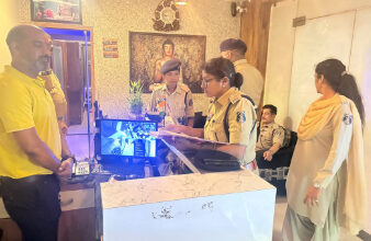 पश्चिम जोन पुलिस ने चलाया स्पा सेंटरों में विशेष चेकिंग अभियान
