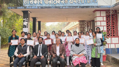 क्यूसीआई गुणवत्ता मूल्यांकन में धमतरी का गौरव बढ़ा, भोपाल राव पवार शासकीय पॉलिटेक्निक ने प्रदेश में हासिल किया तृतीय स्थान