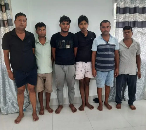 अंतरराज्यीय पेपर गैंग के 6 शातिर आरोपी गिरफ्तार, 2.74 लाख की चोरी का खुलासा, दो मुख्य आरोपी अब भी फरार