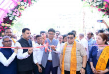 वित्त मंत्री चौधरी ने किया जीके इलेक्ट्रिक शोरूम का शुभारंभ