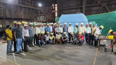 बीएसपी ने 8.4 मेगावाट वेस्ट गैस फैन मोटर का अनुरक्षण कर रचा नया कीर्तिमान बीएसपी ने 8.4 मेगावाट वेस्ट गैस फैन मोटर का अनुरक्षण कर रचा नया कीर्तिमान