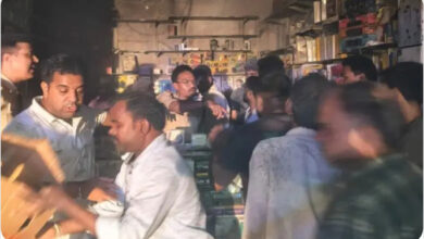 सुकमा बस स्टैंड के एजे मोबाइल की दुकान में लगी आग