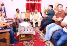 विशेष जनसंपर्क अभियान के तहत वित्त मंत्री चौधरी ने प्रबुद्ध नागरिकों से किया संवाद