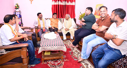 विशेष जनसंपर्क अभियान के तहत वित्त मंत्री चौधरी ने प्रबुद्ध नागरिकों से किया संवाद