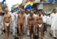 18 वर्षों के लंबे अंतराल के बाद रायपुर में नवोदय तीर्थ वर्षायोग के लिए बड़ा मंदिर में मुनि आगम सागर महाराज ससंघ का हुआ प्रवेश