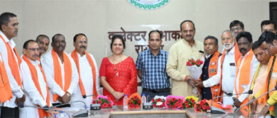 रायपुर नगर निगम के नव नियुक्त एल्डरमेनों ने ली शपथ