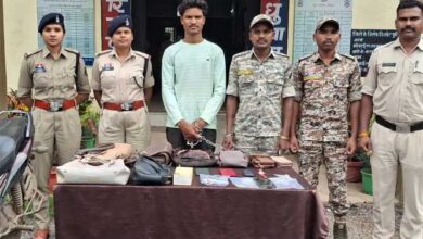 9 झपटमारी की वारदात को अंजाम देने वाला आरोपी गिरफ्तार 