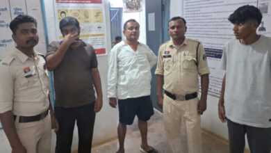 ऑनलाइन सट्टा चलाने वाले तीन आरोपी गिरफ्तार, 6.88 लाख की राशि किया होल्ड