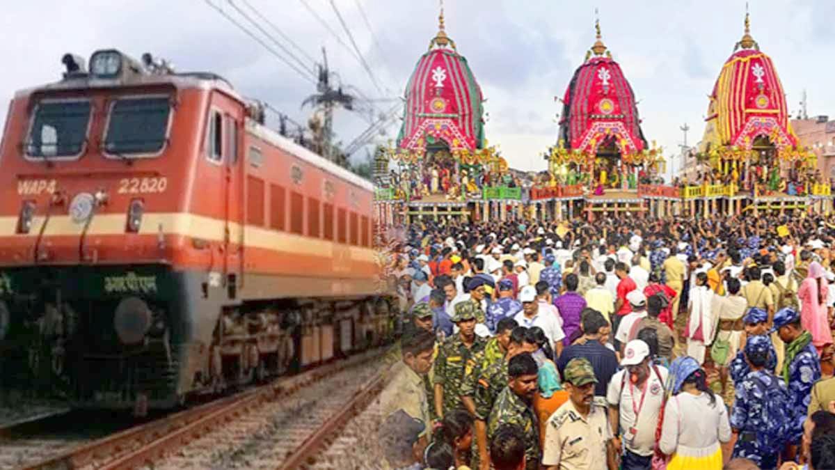 रथयात्रा पर यात्रियों को राहत, दक्षिण पूर्व मध्य रेलवे चला रहा टीओडी स्पेशल ट्रेनें