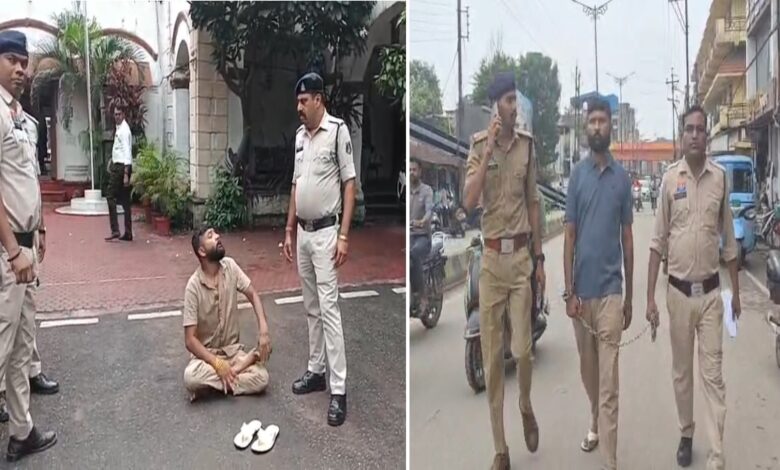 SP कार्यालय के बाहर हाईवोल्टेज ड्रामा, चाहत शुक्ला गिरफ्तार