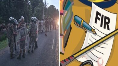 लाठी-फरसे से पुलिस पर हमला, मदनगर हिंसा में 100 से ज्यादा अज्ञात शामिल