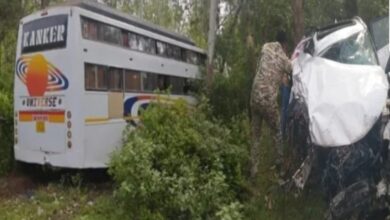 तेज रफ्तार बस ने कार को मारी टक्कर, कोंडागांव में चालक की मौत