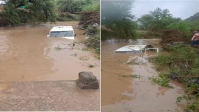 जबलपुर में दर्दनाक हादसा, उफनती नदी में बही बुलेरो; चालक की मौत