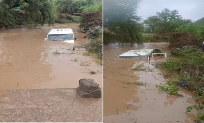 जबलपुर में दर्दनाक हादसा, उफनती नदी में बही बुलेरो; चालक की मौत जबलपुर में दर्दनाक हादसा, उफनती नदी में बही बुलेरो; चालक की मौत