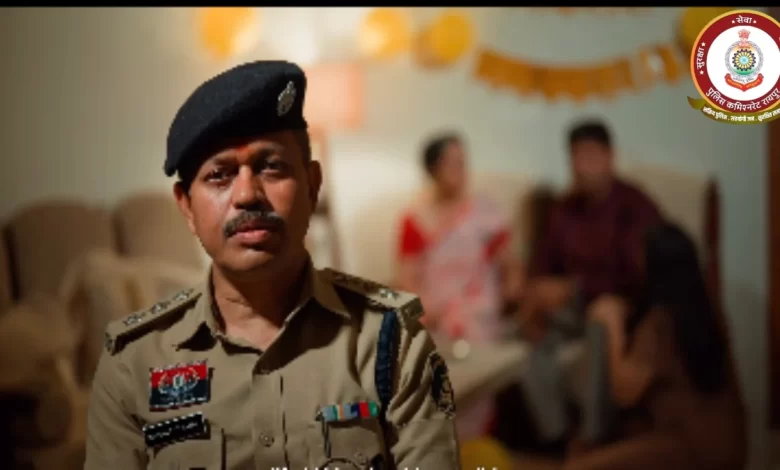 स्टंटबाजी और तेज रफ्तार पर रायपुर पुलिस का संदेश, सुरक्षित ड्राइविंग की अपील स्टंटबाजी और तेज रफ्तार पर रायपुर पुलिस का संदेश, सुरक्षित ड्राइविंग की अपील