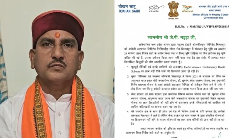 स्वास्थ्य विभाग की जांच के बाद अपोलो अस्पताल पर सवाल, तोखन साहू ने मांगी कार्रवाई स्वास्थ्य विभाग की जांच के बाद अपोलो अस्पताल पर सवाल, तोखन साहू ने मांगी कार्रवाई