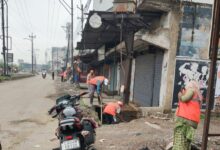 बीरगांव में ‘स्वच्छता पखवाड़ा’ के तहत सार्वजनिक शौचालयों में विशेष सफाई अभियान