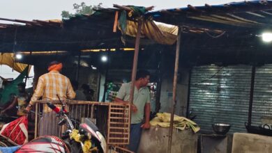 शासकीय शराब दुकान के पास अवैध चखना सेंटरों की बाढ़, शाम को लगता है मेला